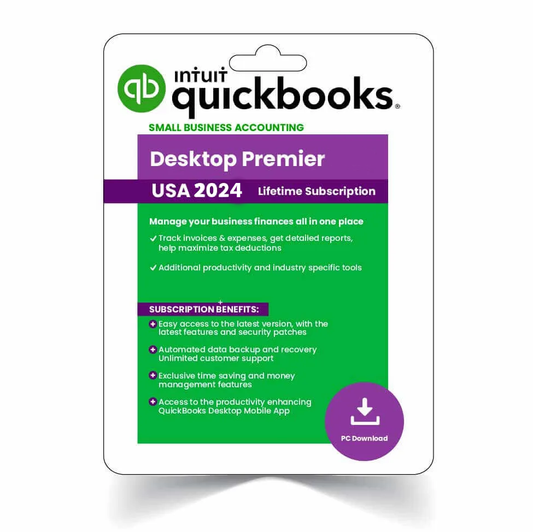 QuickBooks Desktop Premier 2024 – Lifetime Activation